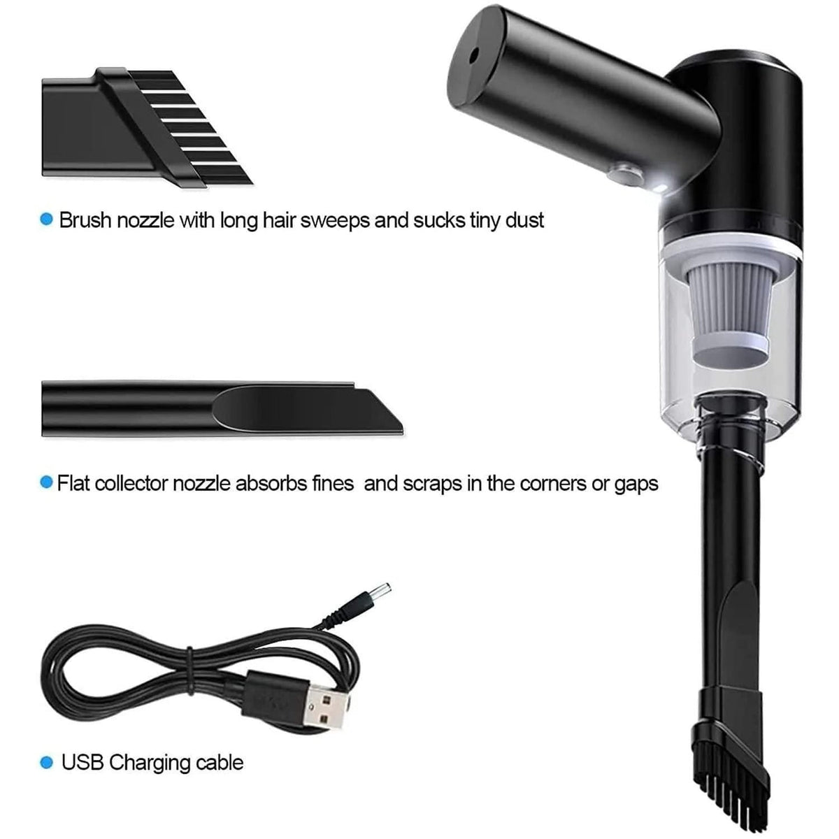 Varas 2-in-1 Portable wireless Vacuum Cleaner